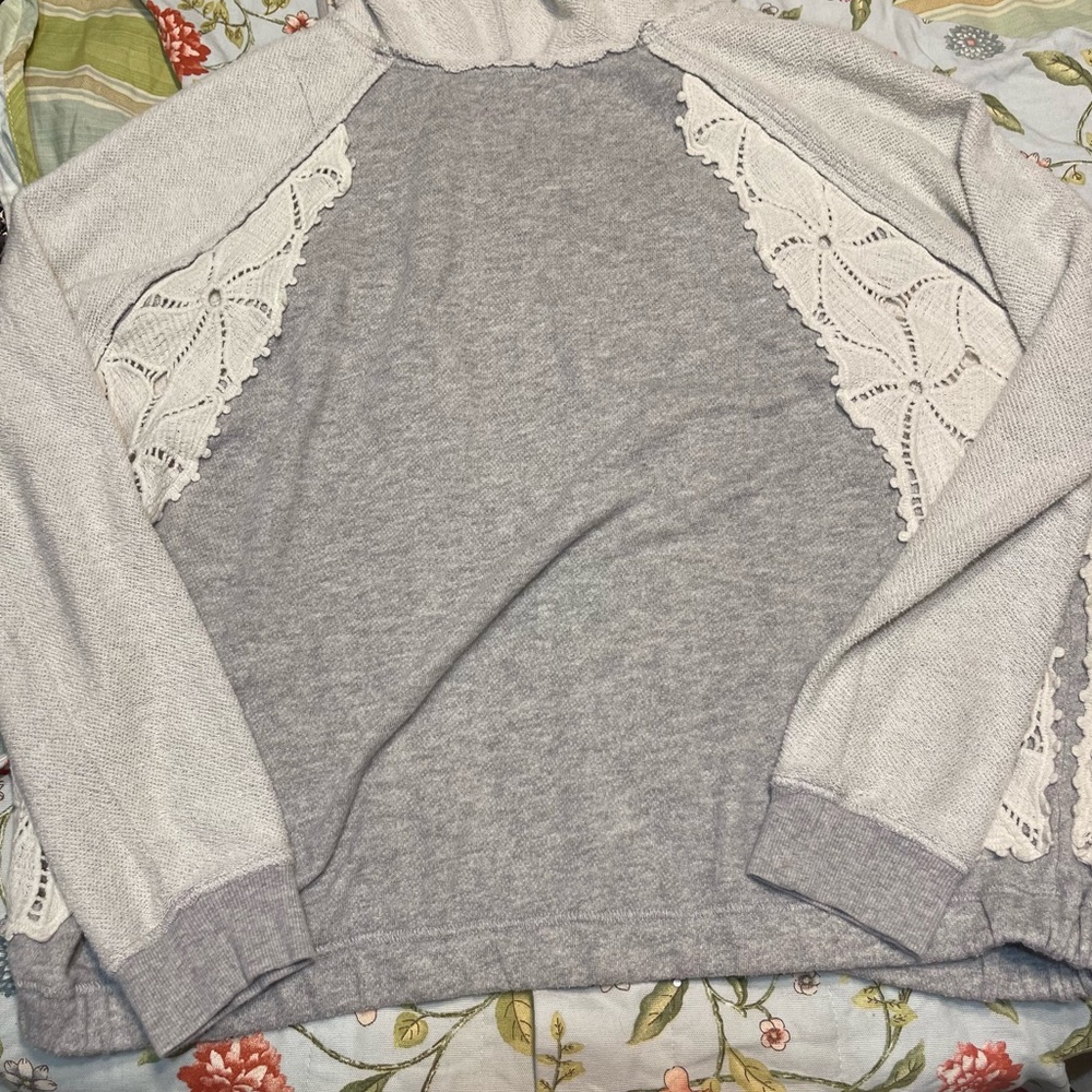Free People Crochet Pull Over Long Sleeve - Picture 10 of 16